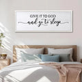 Sweet Dreams Above Bed Wall Decor Art 24"X10" Master Bedroom Over Bed Wall Wood Framed Sign (White)